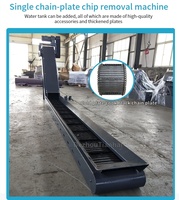 DeTianhai Convoyeur à copeaux métalliques Machine CNC Convoyeur à bande de ferraille