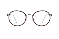 Monture de lunettes ultralégère en titane rétro littéraire, petite monture ovale en titane pur