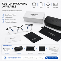 Gafas de Lectura Ópticas Unisex con Media Montura de Titanio Puro de Alta Calidad READSUN