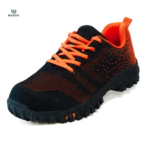 Calzado de Seguridad Deportivo de Punto Transpirable, a la Moda, Resistente a Impactos, Aislado para Electricistas, 6KV, para Trabajo, Cómodo, para Hombre y Mujer - Product Image 3