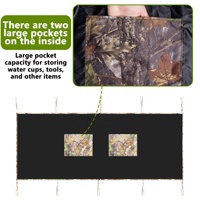 Abri de chasse sur arbre respirant et coupe-vent pour activités de chasse en extérieur