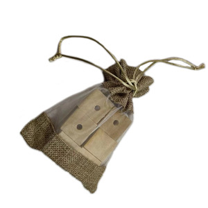 Khối gỗ chưa hoàn thành với lỗ cho Câu Đố làm hàng thủ công và các dự án tự làm - Product Image 5