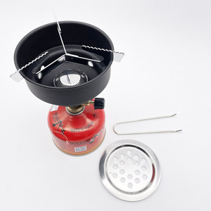 Coco Alajamy Gas Charcoal <b>Hookah</b> Burner Portable Metal Round CHICHA Durable - Product Image 3