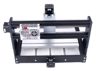 Kit de routeur à bois CNC 3018 Pro avec machine de gravure laser 5,5 W