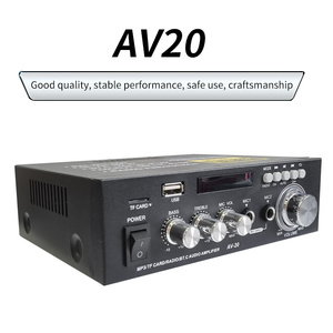 Nhà Máy Cung Cấp <span class=keywords><strong>Mini</strong></span> Karaoke Nhà Xe Stereo Loa Siêu Trầm Bass 2 Kênh Điện Âm Thanh Bộ Khuếch Đại Với USB & Mixer Cho Nhà & Xe - Product Image 3