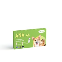 Kit de test de diagnostic des maladies animales vétérinaires anticorps anaplasma canin et félin ANA test rapide équipement de diagnostic vétérinaire