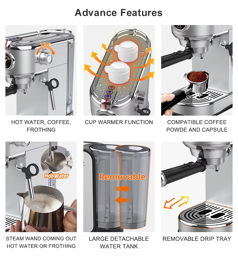 coffee339さん専用ページ Monicafe Espresso Coffee Maker - 4 in 1 Touch Screen Machine