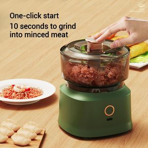 Professional Mini Electric Food Chopper Portable Small <b>Meat</b> <b>Grinder</b> for Household Kitchen Use for Garlic & Onion - Product Image 4