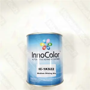 InnoColor 자동차 Refinish 페인트 1K 단색 적갈색 레드 차체