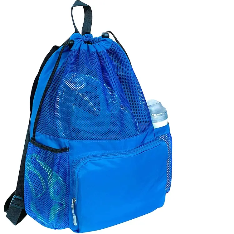 Amostra grátis de mochila leve para crianças, sacola escolar para livros, sacola de natação de luxo à prova d'água para academia esportiva