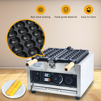 Machine à gaufres à bulles électriques en acier inoxydable de 1500 W, antiadhésive, avec minuterie, facile à utiliser, pour en-cas