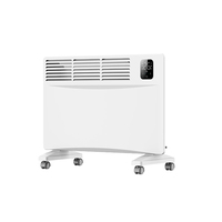 Interrupteur de commande tactile 1500W élément chauffant en aluminium 2000W minuterie 24h IP24 1000W affichage LED 2500W chauffage d'ambiance