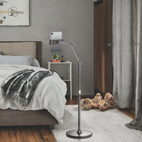 Support de téléphone portable et tablette en alliage d'aluminium, bras réglable, rotation à 360 degrés, support paresseux avec des fonctionnalités flexibles pour une utilisation au lit