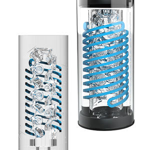 Мощный мужской секс-тренажер: вакуумный насос для эрекции, имитирующий влагалище, с мастурбационной чашкой и удлинителем для пениса, улучшение эрекции, ABS+TPE - Product Image 5