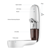 Diffuseur d'huiles essentielles Dermey Luxury Smart Control, design innovant, fonctionne avec une prise secteur, pour usage domestique et commercial.