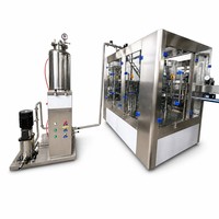 Machine de remplissage automatique haute vitesse 3 en 1 KELEI pour bouteilles PET, boissons gazeuses, sodas, eau pétillante, boissons non alcoolisées