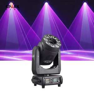 SP hareketli kafa led animasyon lazeri led ışın ışıkları 5w Rgbw lazer hareketli kafa ışık - Product Image 6