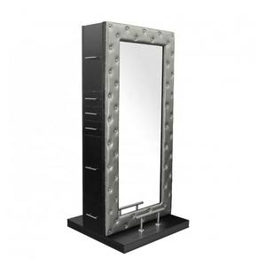 Miroirs muraux pour <span class=keywords><strong>salon</strong></span> <span class=keywords><strong>de</strong></span> <span class=keywords><strong>coiffure</strong></span>, miroir <span class=keywords><strong>de</strong></span> décoration acrylique doux, modèles pour barbier - Product Image 5