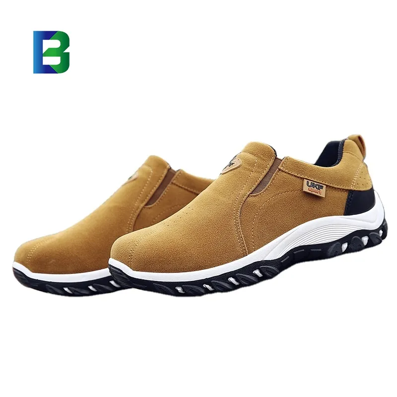 BC Causal Hiking non-slip wear-resistant outdoor shoes lazy waterproof breathable climbing shoes leisure sports men's shoes