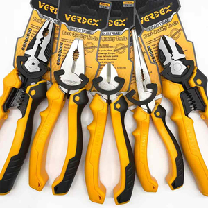 Kìm điện đa chức năng cấp công nghiệp, dùng để bóc vỏ, cắt, ép dây điện, dụng cụ cầm tay tự làm - Product Image 1