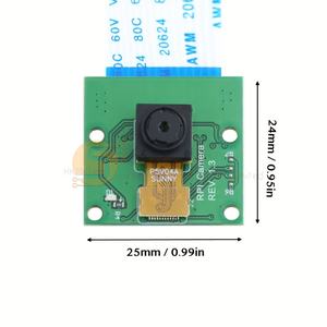 โมดูลกล้อง OV5647 5MP CAM5PI ฟัสกับริบบิ้น6นิ้วสำหรับ Raspberry <span class=keywords><strong>Pi</strong></span> A B 2 3 4 - Product Image 1
