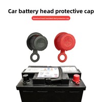 Gadget de protection pour capuchon de batterie de voiture - Étanche, anti-fuite, isolant, pour bornes positive et négative standard