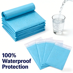 Wholesale Biodegradable <b>Compostable</b> Mailer <b>Bags</b> Custom Logo Factory Direct Thickened Waterproof - Product Image 3