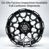 Jantes FLowtone, design creux concave, jantes en alliage d'aluminium de 20 et 22 pouces, 5x114.3/127, pour Jeep Wrangler