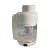 Robot culinaire électrique multifonctionnel pour bébé de 400 W avec plaque chauffante en céramique et verre borosilicate de haute qualité