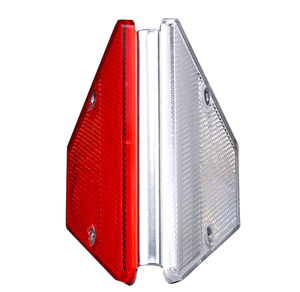 Barrera trapezoidal altamente reflectante y barandilla de mariposa Reflectores de luces de carretera Productos de advertencia de tráfico - Product Image 1