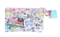 Ensemble de papeterie scolaire mignon, crayons de couleur, ensemble coloré de licorne, trousse à crayons, ensemble d'écriture, personnalisé pour enfants