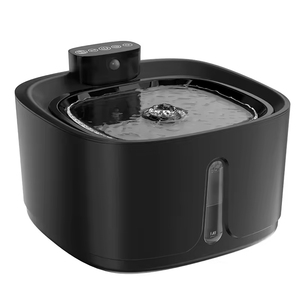 Distributeur d'eau automatique sans fil pour chat 3.2l Fontaine à boire automatique pour animaux de compagnie Distributeur d'eau Katten noir pour animaux de compagnie sans fil - Product Image 2