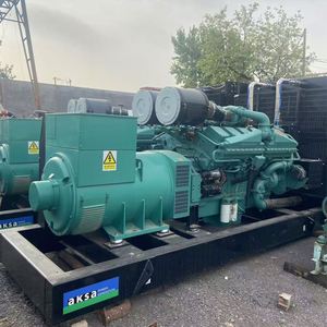 Générateur diesel d'occasion Cummins KTA38-G9 1000KW 1250KVA avec moteur PLC et alternateur - Product Image 4
