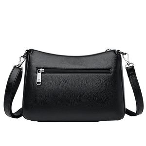 New Wholesale Custom Logo Pu Leather Messenger <b>Bag</b> Square Classic Female Designer Handbag - Product Image 1
