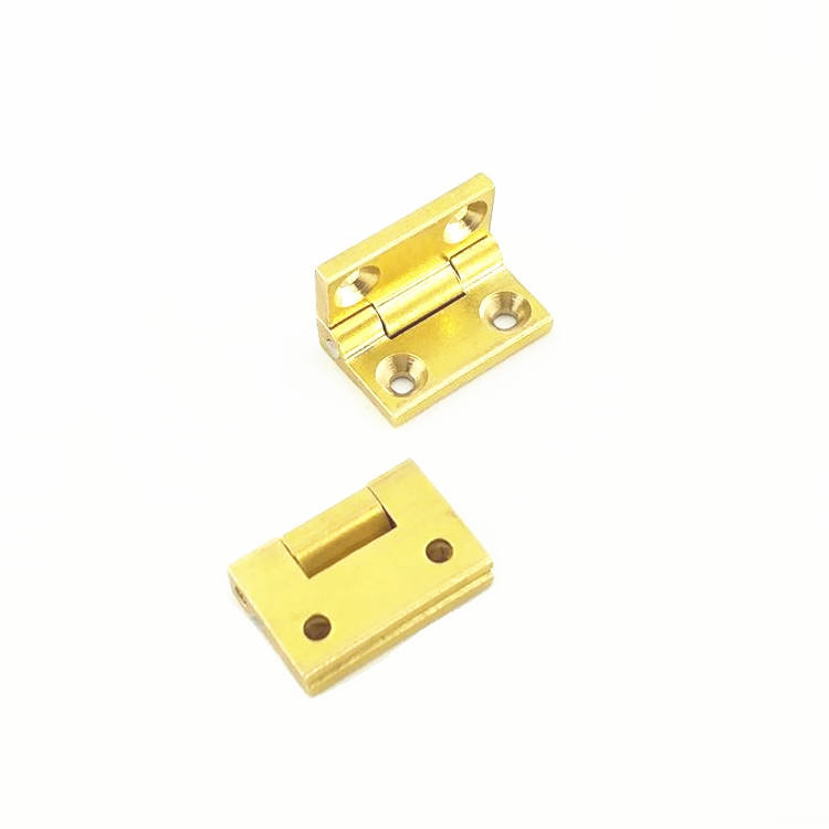 19*12.5MM Small Brass Stop Hinges for Wooden Box Jewelry