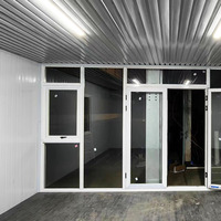 Haute qualité 20 pieds faible coût préfabriqué minuscule maison conteneur maison pour salon bureau conteneur plat acier moderne + panneau sandwich