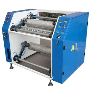 top quality stretch film cling film rewinding machine stretch film wrapping machine