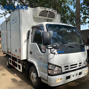 Le camion frigorifique Isuzu de 4 tonnes est une fourgonnette frigorifique compacte utilisée pour le transport de viande, de légumes et de fruits surgelés. - Product Image 6