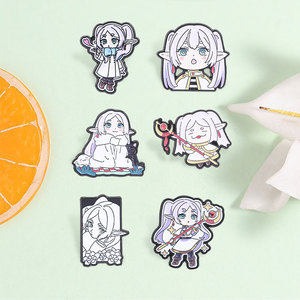 Pin Esmaltado de Anime: Broche de Personaje Mago de Dibujos Animados para Decoración de Mochilas - Product Image 1