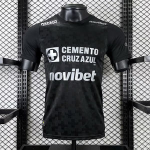 Maglie da trasferta all'ingrosso della Lega Messicana, squadra di calcio Blue <span class=keywords><strong>Cross</strong></span>, realizzate in tessuto di poliestere di alta qualità - Product Image 1