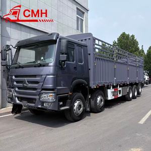 Camion de cargaison de haute qualité HOWO 8X4 16 roues 371HP avec pont élévateur pour le transport routier - Product Image 1