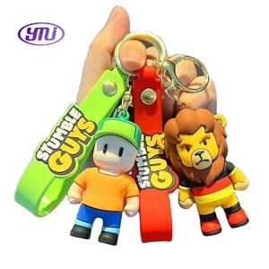 Portachiavi del <span class=keywords><strong>Gioco</strong></span> <span class=keywords><strong>Stumble</strong></span> <span class=keywords><strong>Guys</strong></span>, Simpatica Figura del Re Banana, Divertente Ciondolo per Borsa, Ornamento per Auto, Accessorio per Chiavi, Giocattolo, Regalo di Natale - Product Image 1