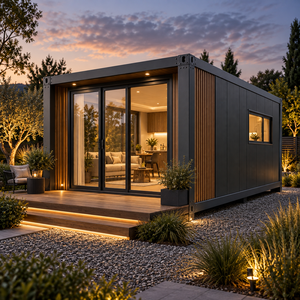 Casa Contenedor Portátil Moderna para Exteriores, de 20, 30 y 40 pies, Casa Modular Prefabricada de Lujo - Product Image 5
