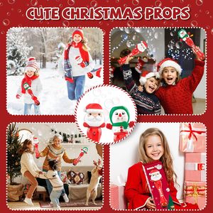 Varita de burbujas de Navidad, máquina automática de burbujas con LED iluminado y soplador de burbujas de música, juguete, juguetes de fiesta de Navidad - Product Image 6