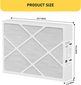 X6675 MERV16 Filtre 20x25x5 Remplacement <span class=keywords><strong>PureAir</strong></span> PCO-12C Fours Climatisation Pompes à chaleur Systèmes CVC Avec média HEPA - Product Image 3