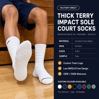 Chaussettes de sport décontractées de haute qualité, design personnalisé, logo sur le bord et le bas, antibactériennes, respirantes