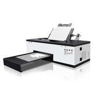 Baru Datang 10.3 Perangkat Lunak Desktop Kecil A3 Ukuran A4 Printer DTF Printer 1390 L1800 Kepala Cetak untuk Mesin Cetak Film Hewan