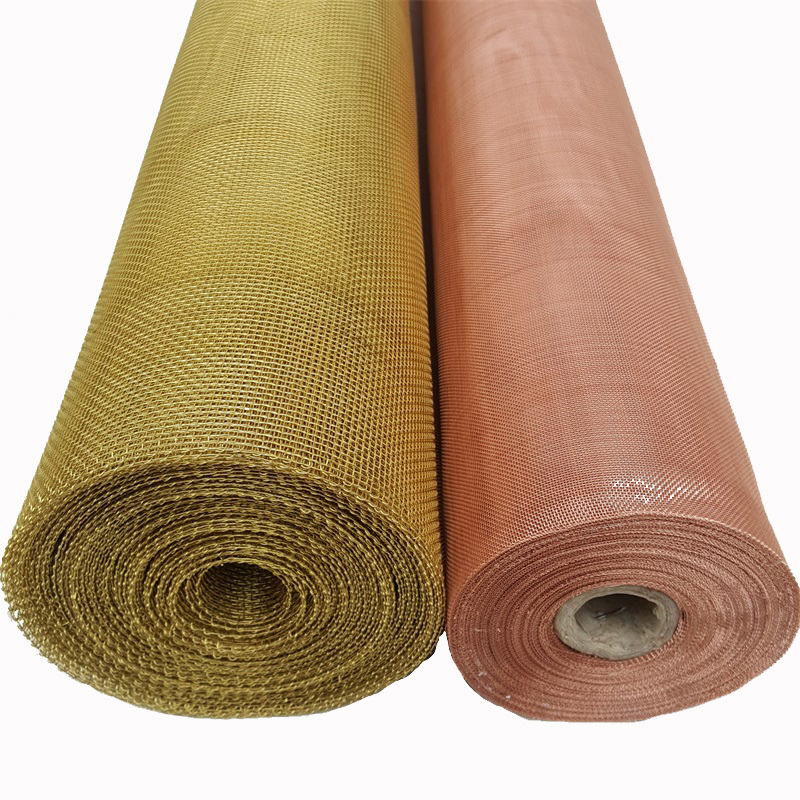Copper Crimped Wire Mesh 2 3