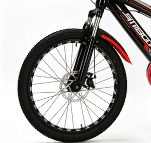 Mountain bike per studenti e studentesse, con freni a disco ammortizzati, bicicletta fuoristrada per giovani. - Product Image 4