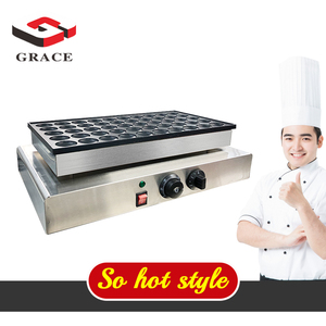 Thương mại Mini <span class=keywords><strong>Pancake</strong></span> Muffin Waffle <span class=keywords><strong>maker</strong></span> máy 50 lỗ điện không dính Snack thiết bị thực phẩm Điều kiện Mới - Product Image 2